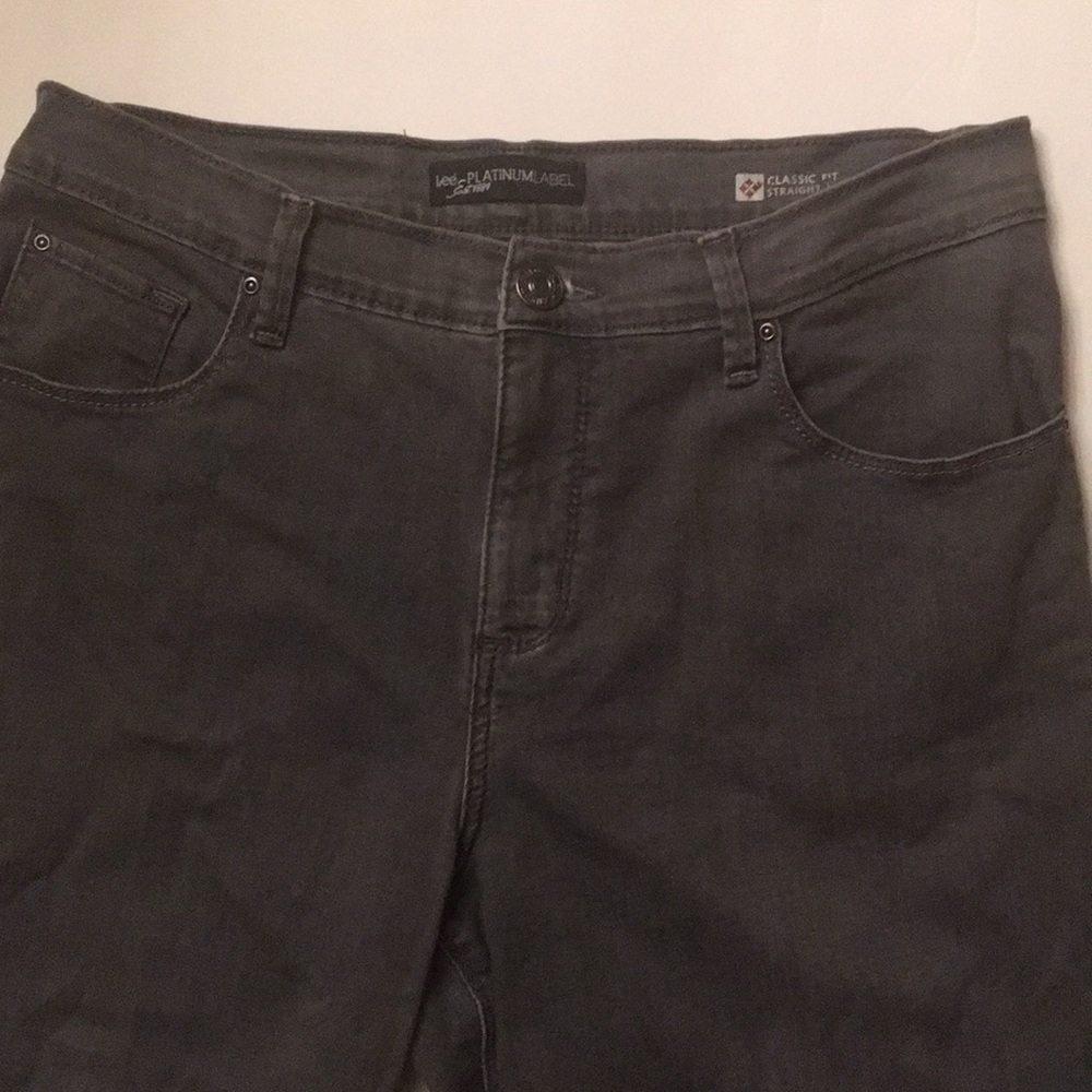 Lee Platinum Label Gray Jeans 32 waist 30 length